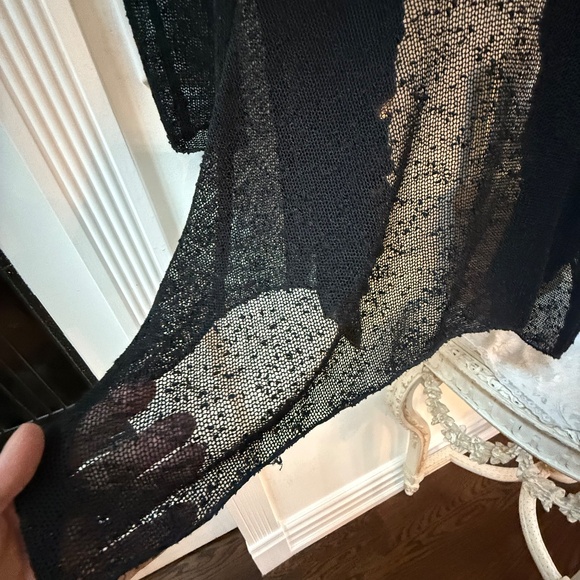 Vintage Alberto Makali  sheer elegant sequinned Cardigan - Picture 4 of 12